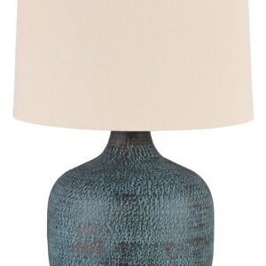 Malthace - Metal Table Lamp - Patina