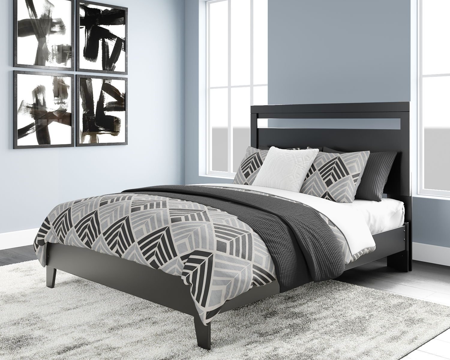 Finch - Panel Platform Bed - Image 3