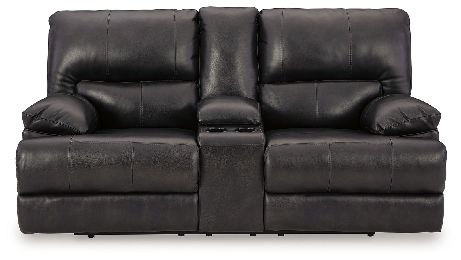 Mountainous - Power Reclining Loveseat With Console /Adj Headrest - Eclipse - Image 3