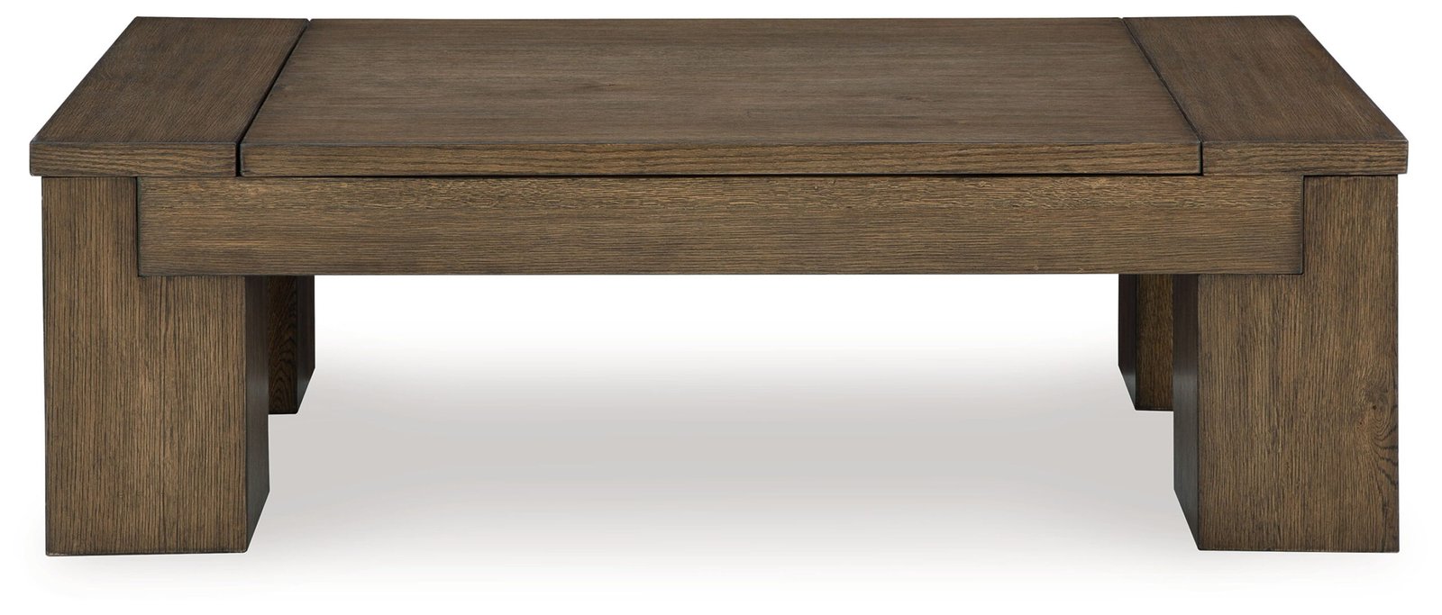 Rosswain - Lift Top Cocktail Table - Warm Brown - Image 3