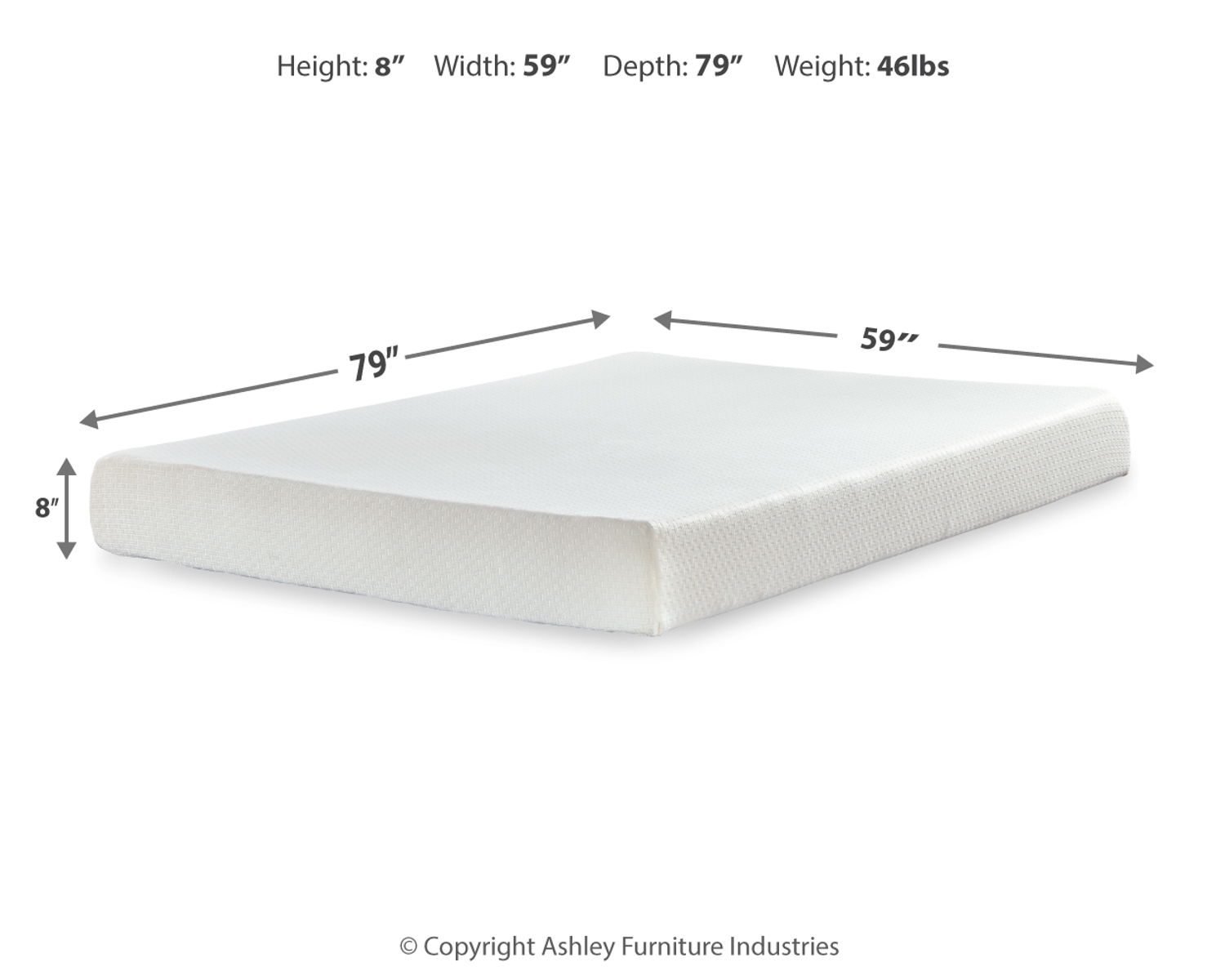 Chime 8 Inch Memory Foam - Medium Memory Foam Mattress - Image 8
