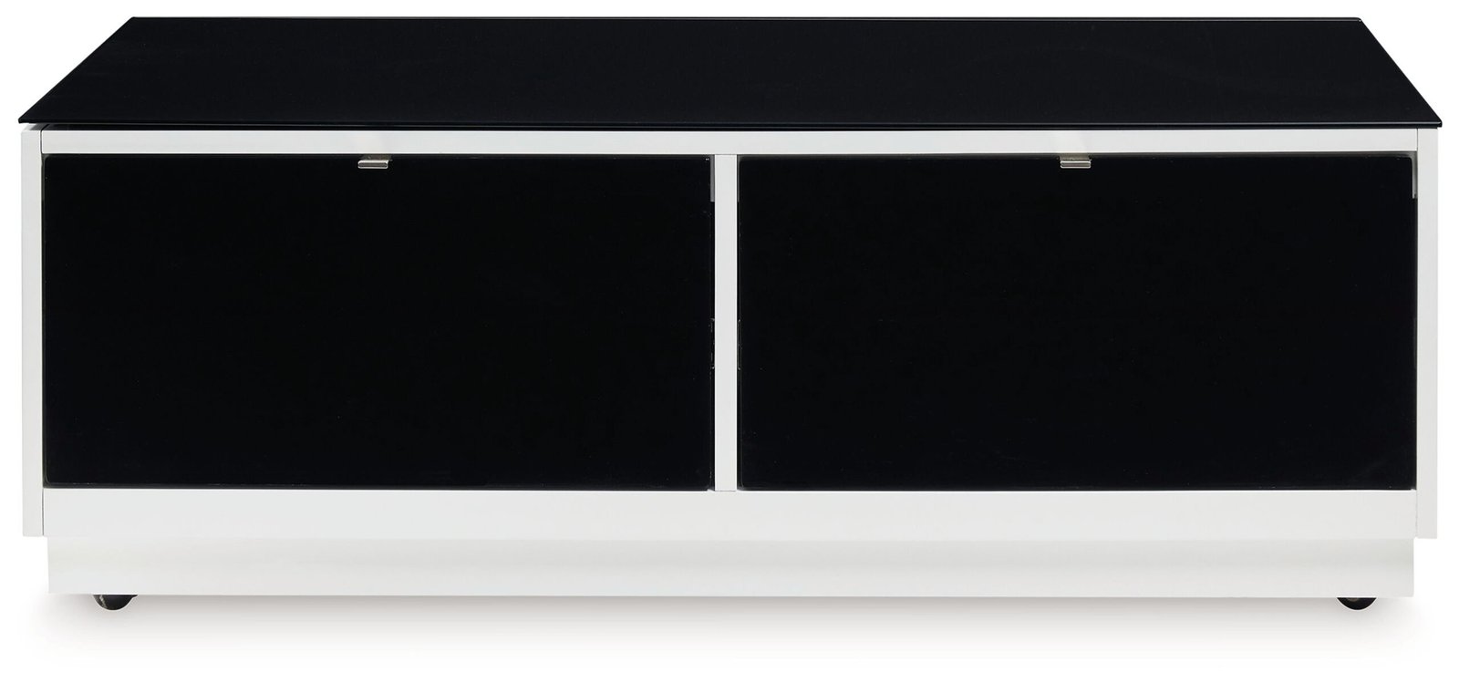 Gardoni - Rectangular Cocktail Table - White / Black - Image 4