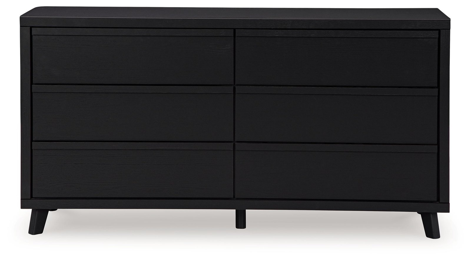 Danziar - Six Drawer Dresser - Black - Image 2