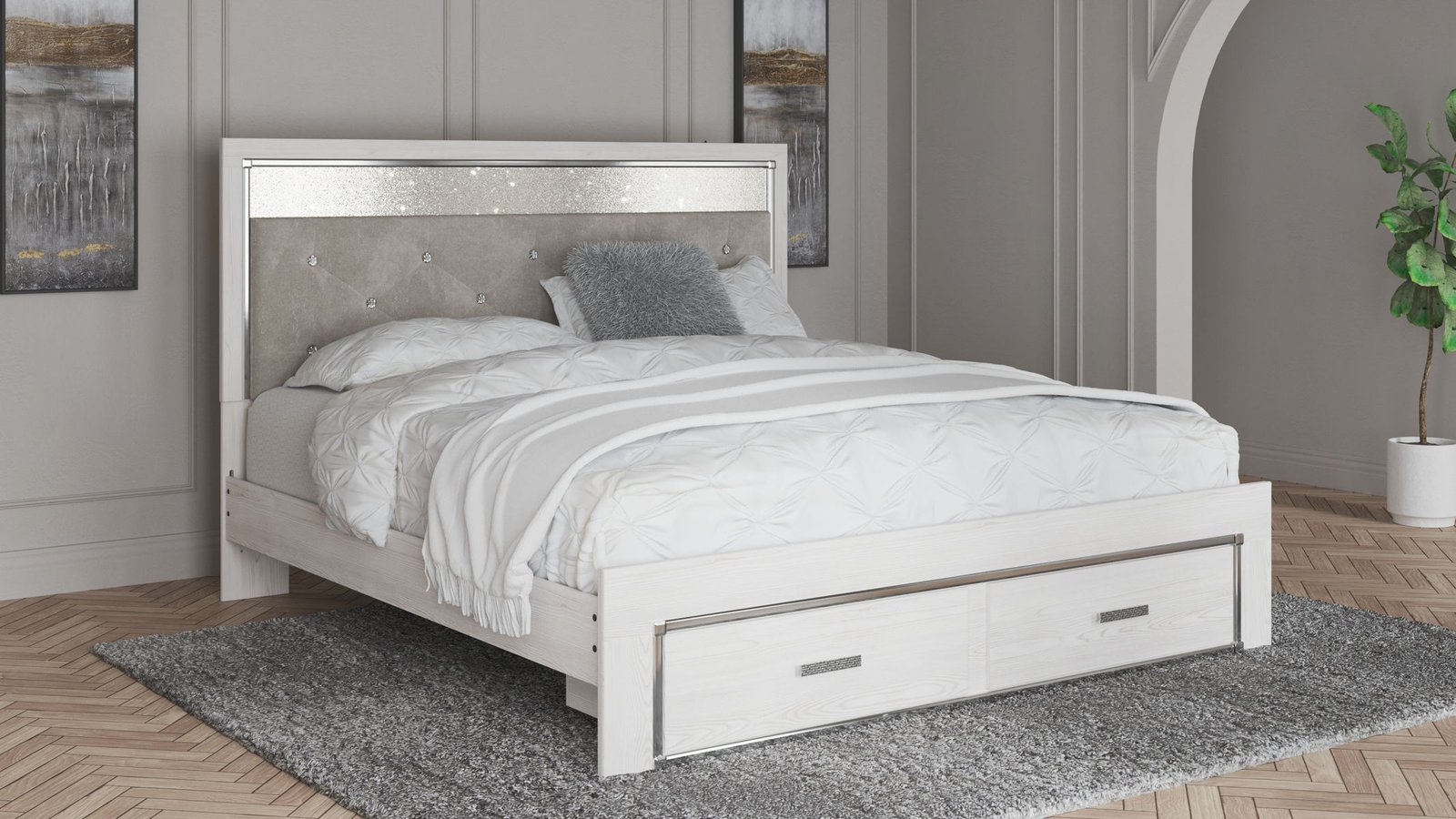 Altyra - Upholstered Storage Bedroom Set - Image 2