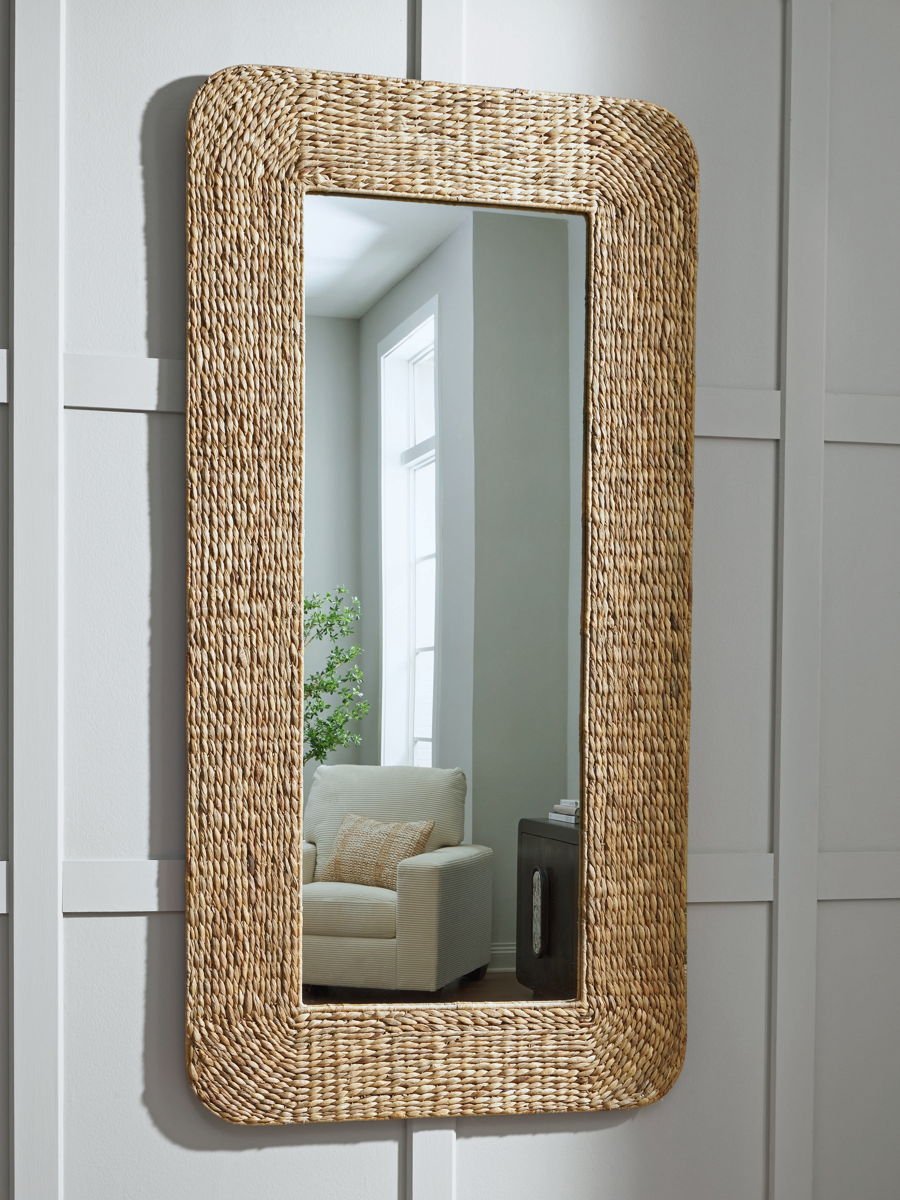 Norigan - Floor Mirror - Natural - Image 3