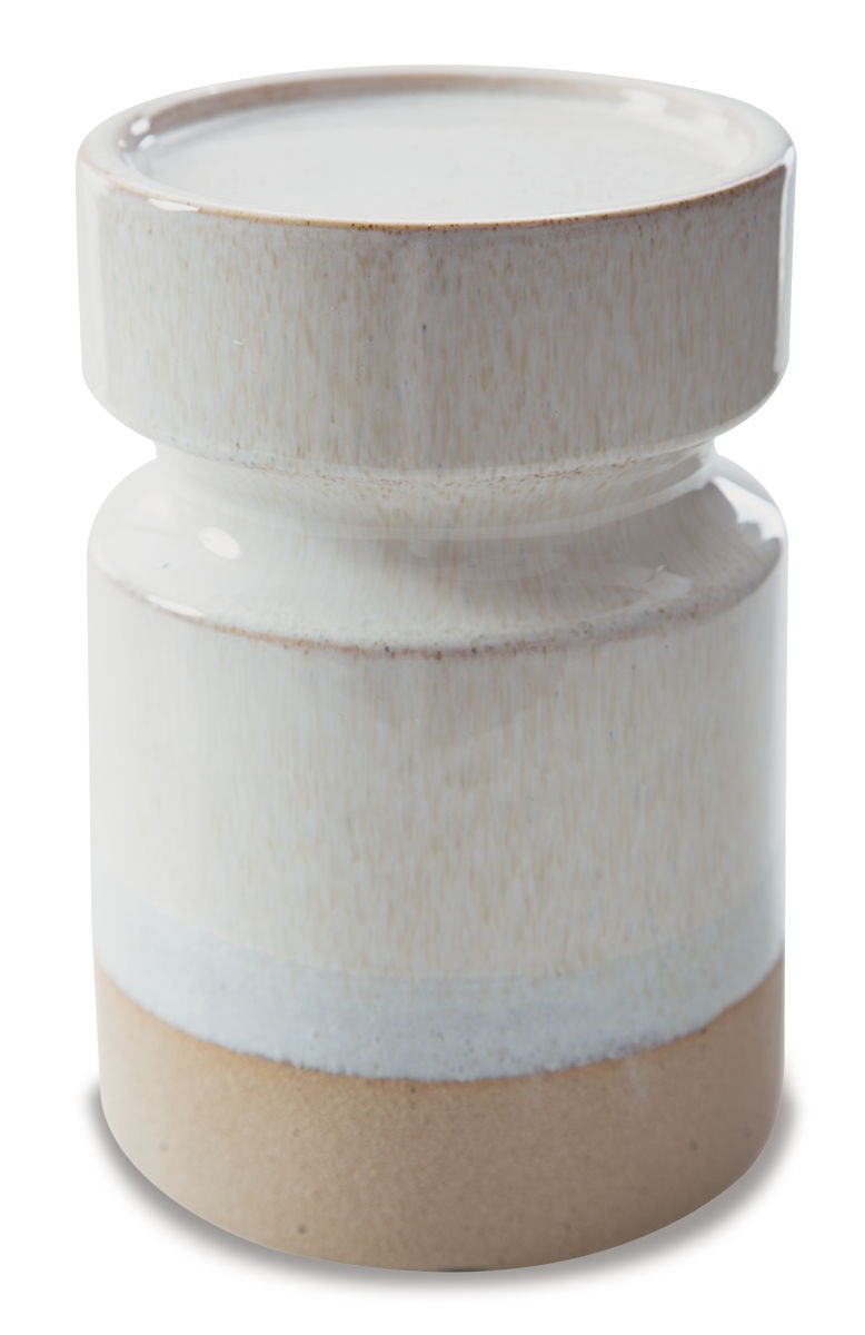 Hurston - Candle Holder Set (Set of 3) - Ivory / Brown - Image 4