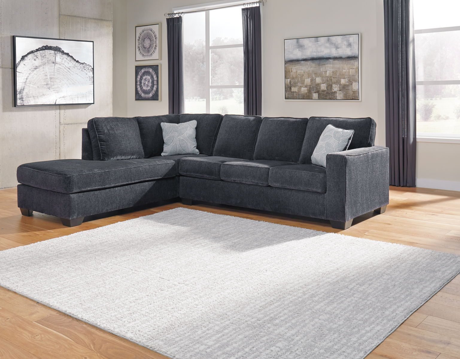 Altari - 2 Piece Sleeper Sectional - Image 6