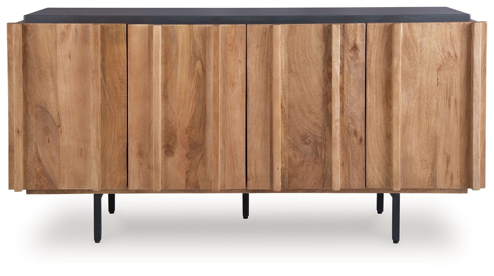 Quintavious - Accent Cabinet - Brown / Charcoal - Image 2