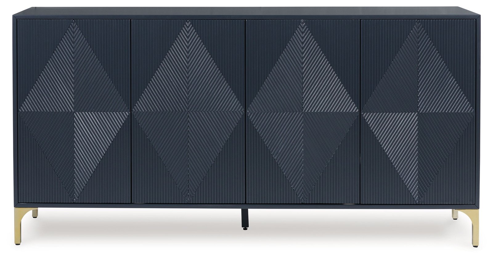 Loirwick - Accent Cabinet - Dark Blue - Image 2