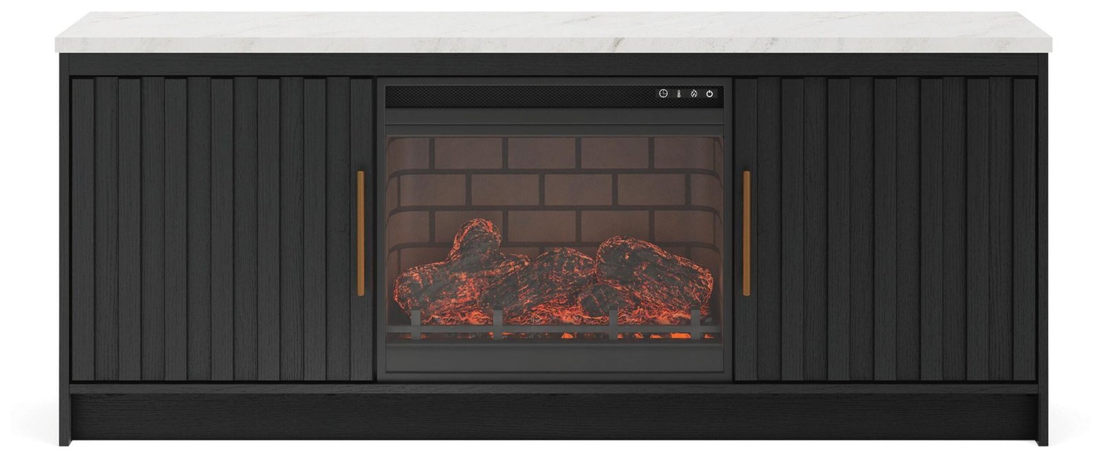 Cadmori - TV Stand With Fireplace Option - Image 5
