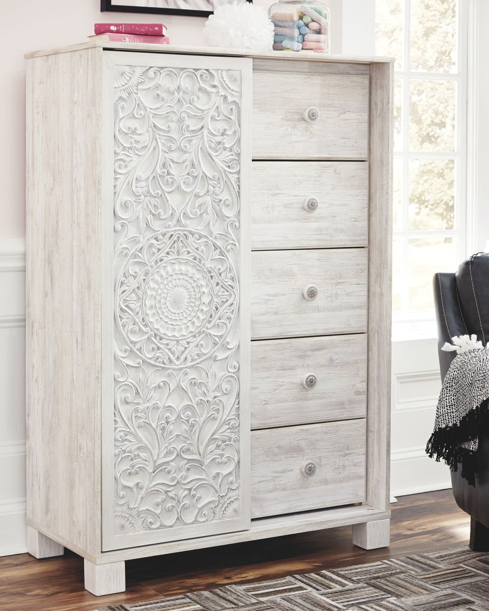 Paxberry - Dressing Chest - Whitewash - Image 2
