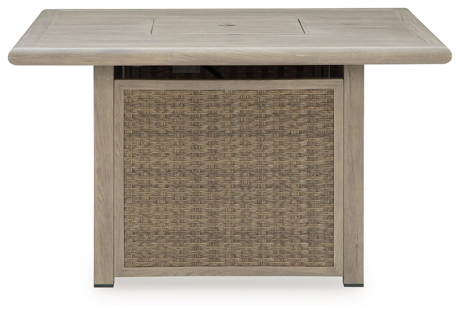 Cliff Trails - Square Fire Pit Table - Beige - Image 4
