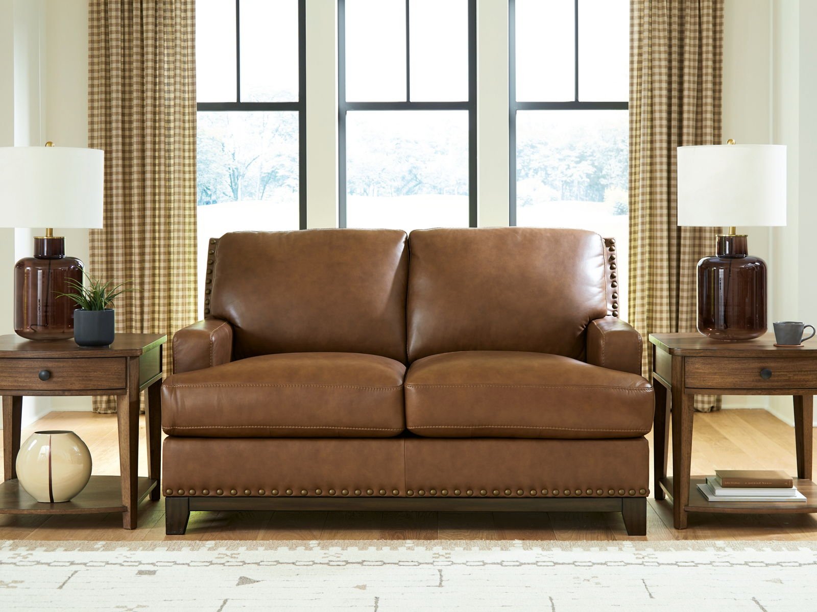 Saonara - Loveseat - Amber - Image 4