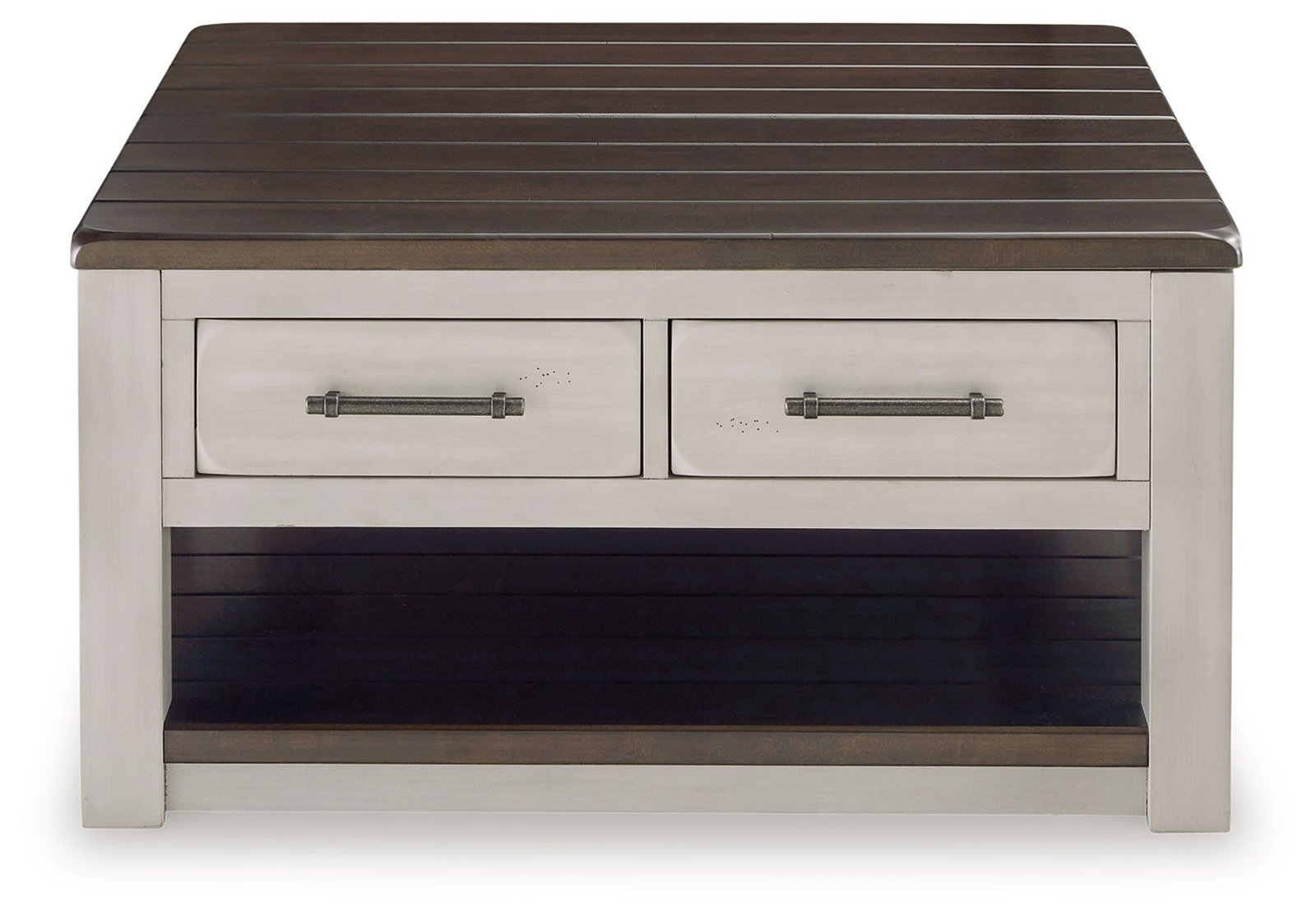 Darborn - Lift Top Cocktail Table - Gray / Brown - Image 2