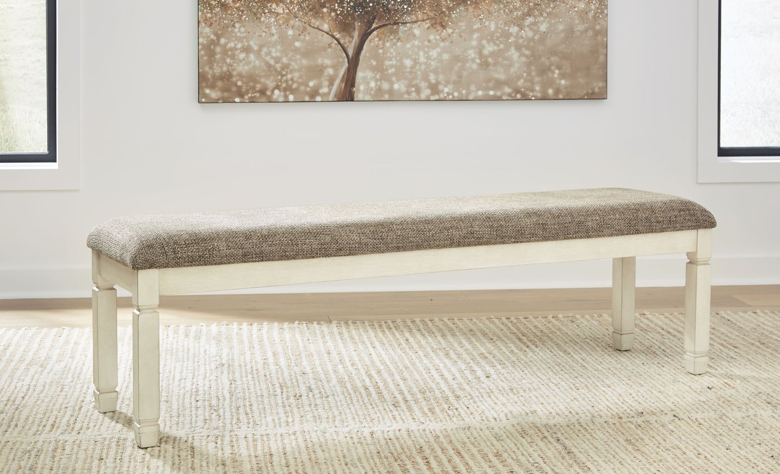 Bolanburg - Extra Large UPH DRM Bench - Brown / Beige - Image 4
