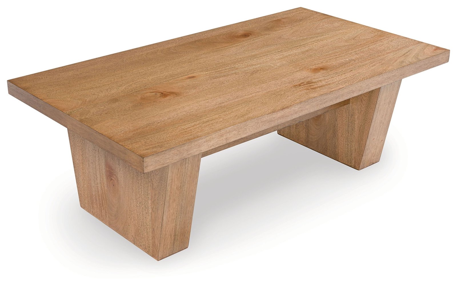 Kristiland - Rectangular Cocktail Table - Light Brown - Image 2