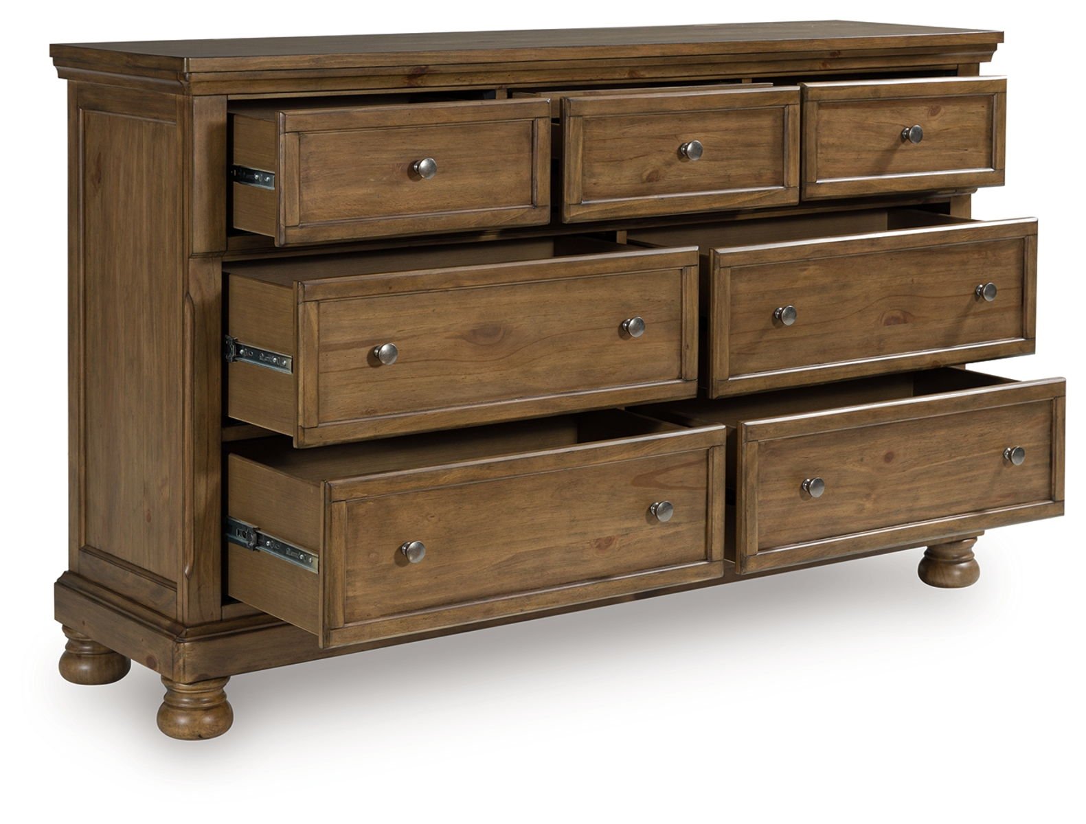 Feddinger - Dresser - Medium Brown - Image 4