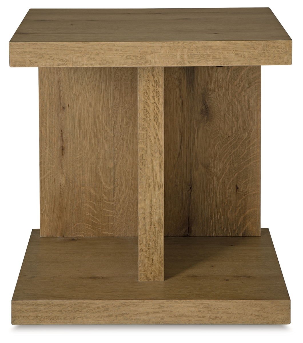 Brinstead - Chair Side End Table - Light Brown - Image 4