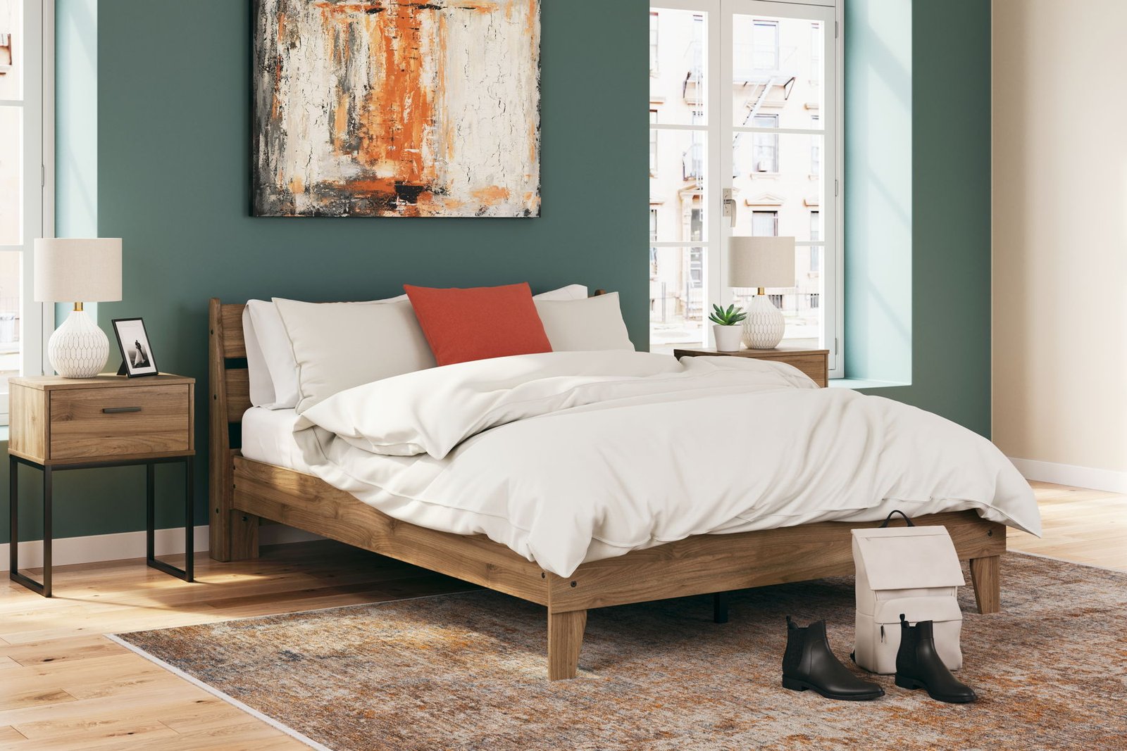 Deanlow - Panel Bedroom Set - Image 4