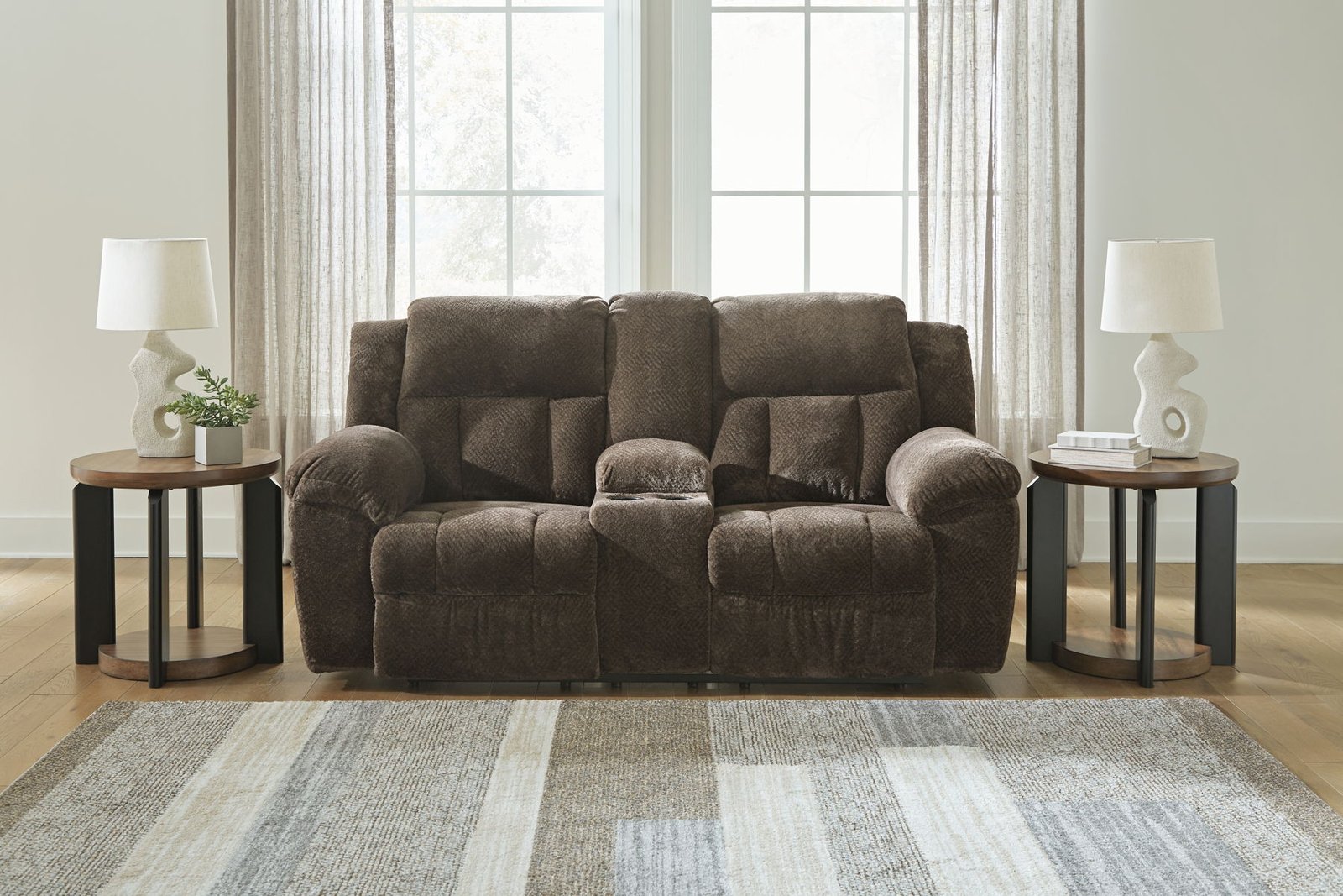 Frohn - Dbl Reclining Loveseat With Console - Image 6