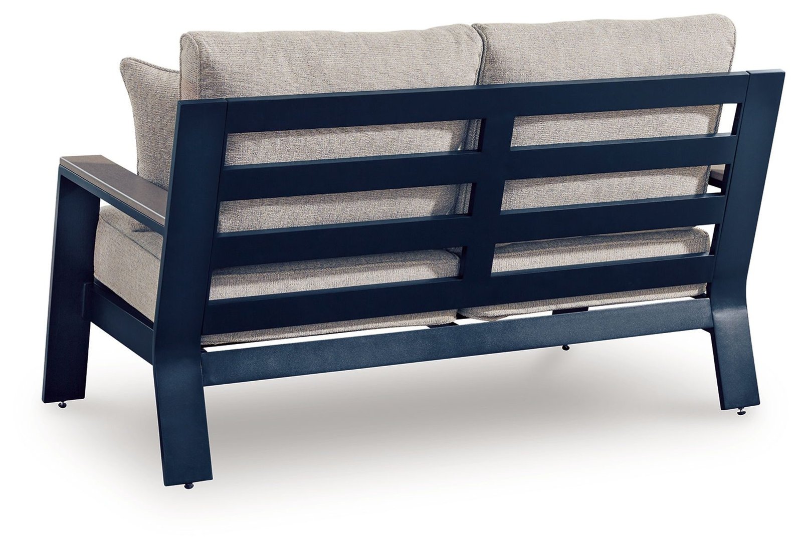 East Beach - Loveseat With Cushion - Blue - Image 4