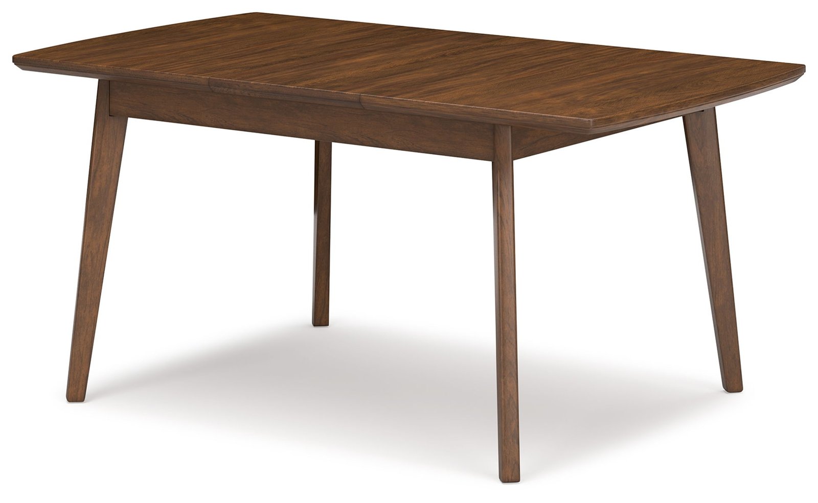 Lyncott - Rectangular Dining Room Butterfly Extension Table - Brown - Image 2