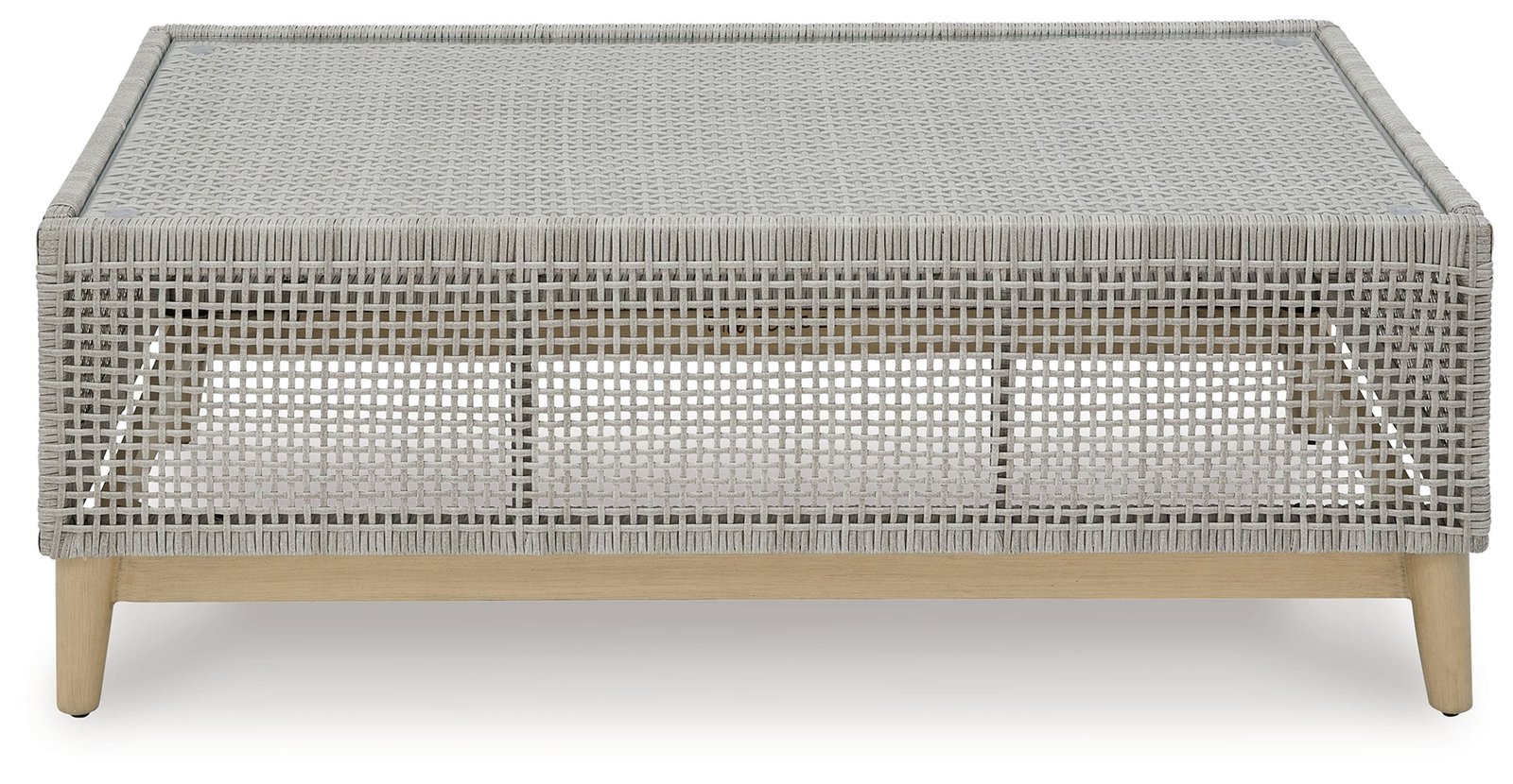 Seton Creek - Rectangular Cocktail Table - Gray - Image 4