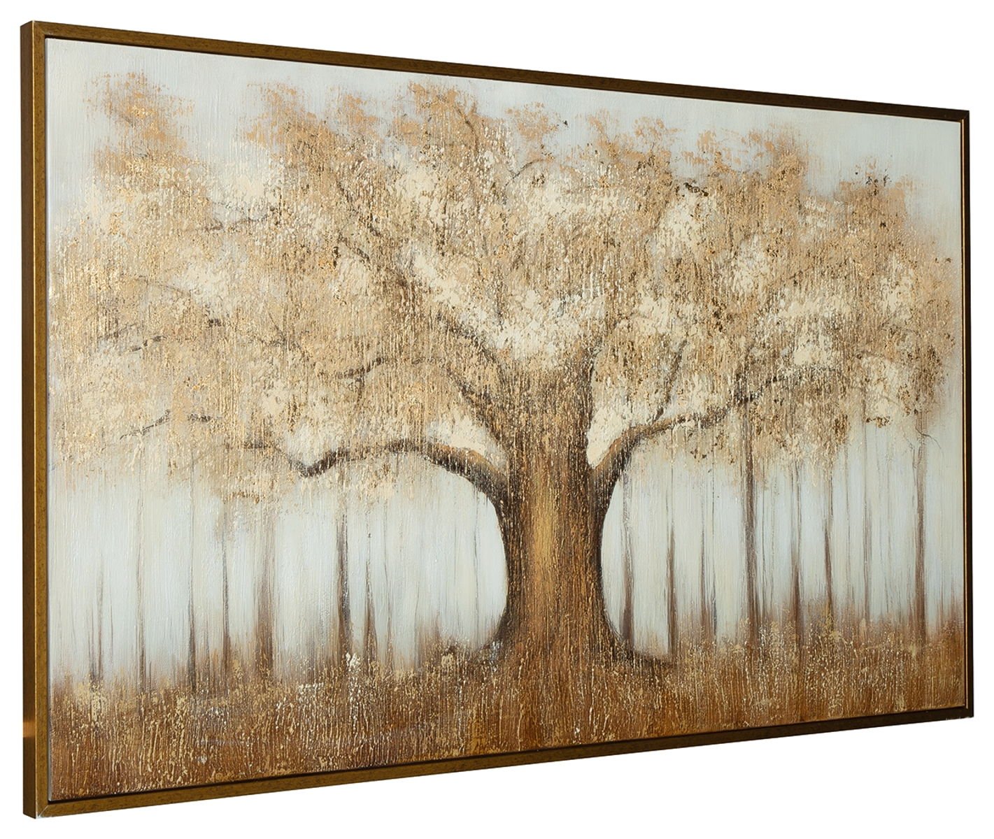 Dalewick - Wall Art - Brown / Gray / Gold Finish - Image 4
