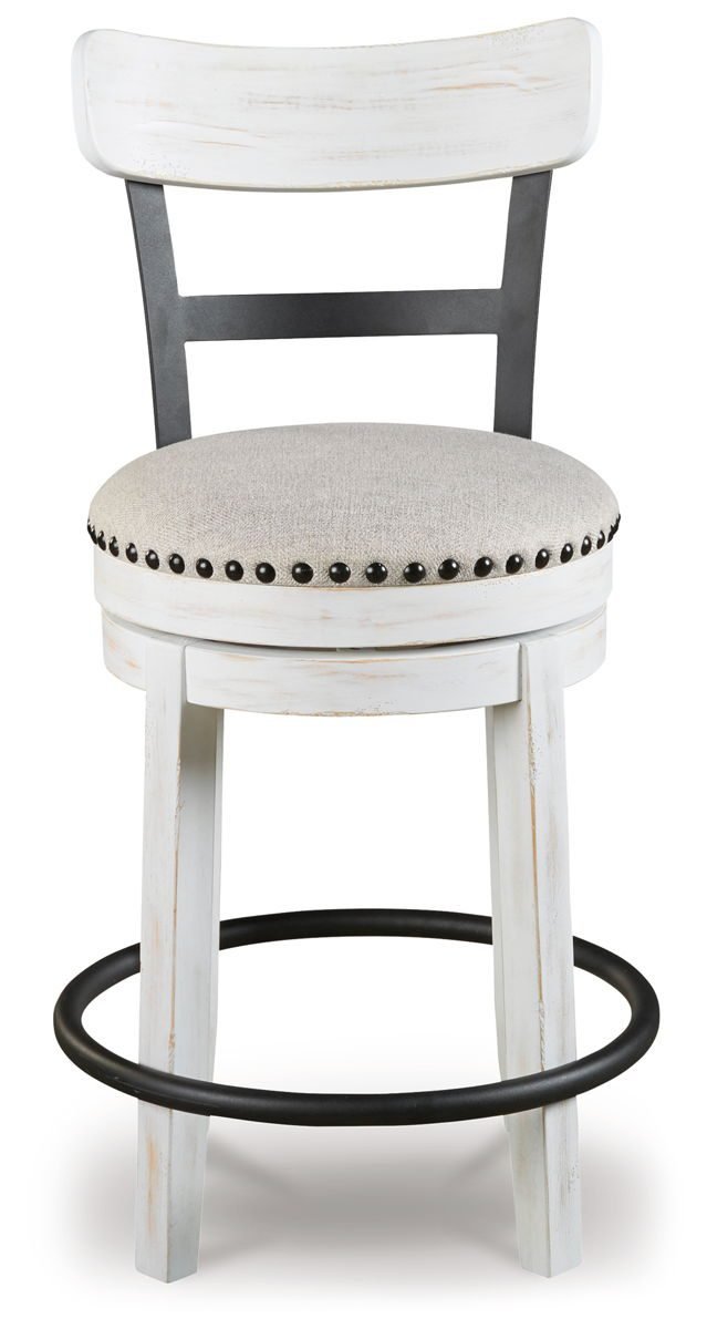 Valebeck - Full Back Swivel Stool - Image 4