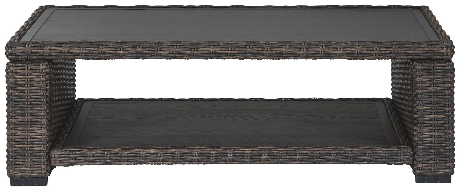 Grasson Lane - Rectangular Cocktail Table - Brown - Image 3