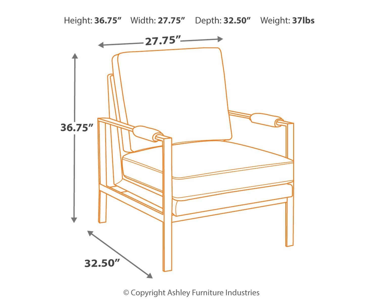 Peacemaker - Accent Chair - Brown - Image 2