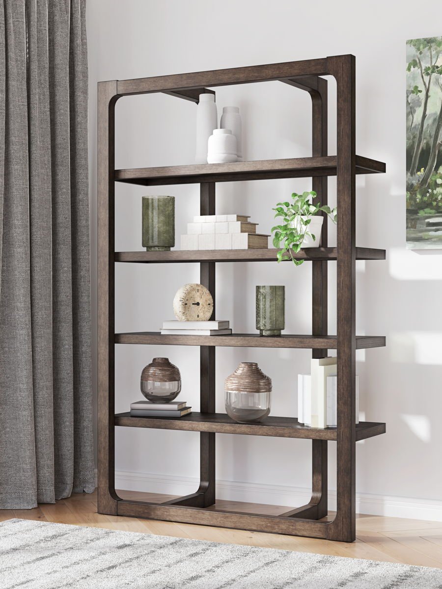 Breckington - Bookcase - Dark Brown - Image 2
