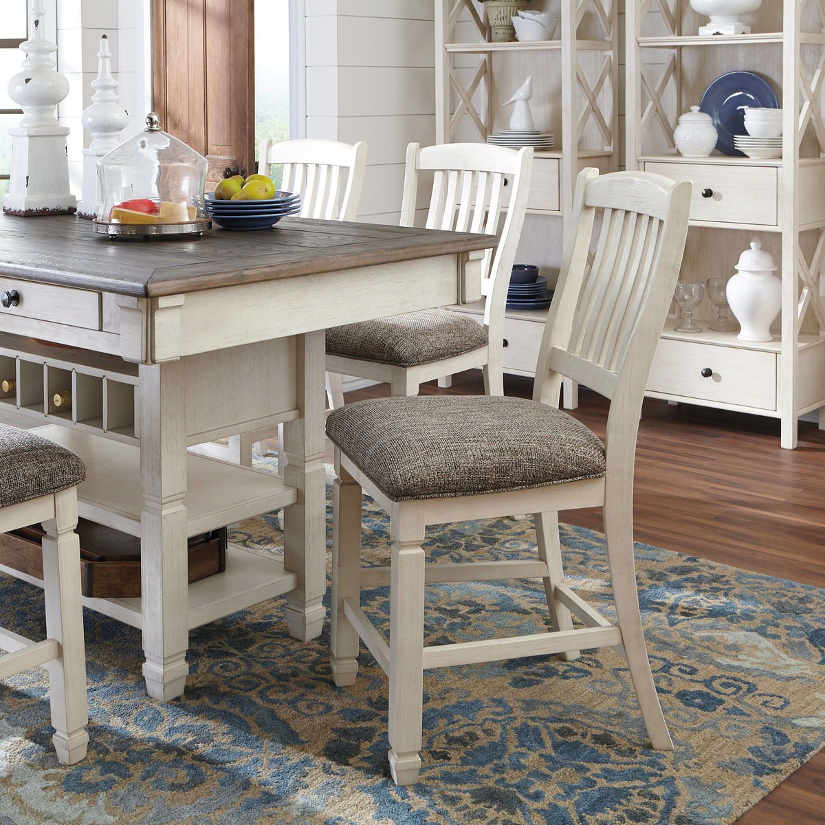 Bolanburg - Rectangular Counter Table Set - Image 7