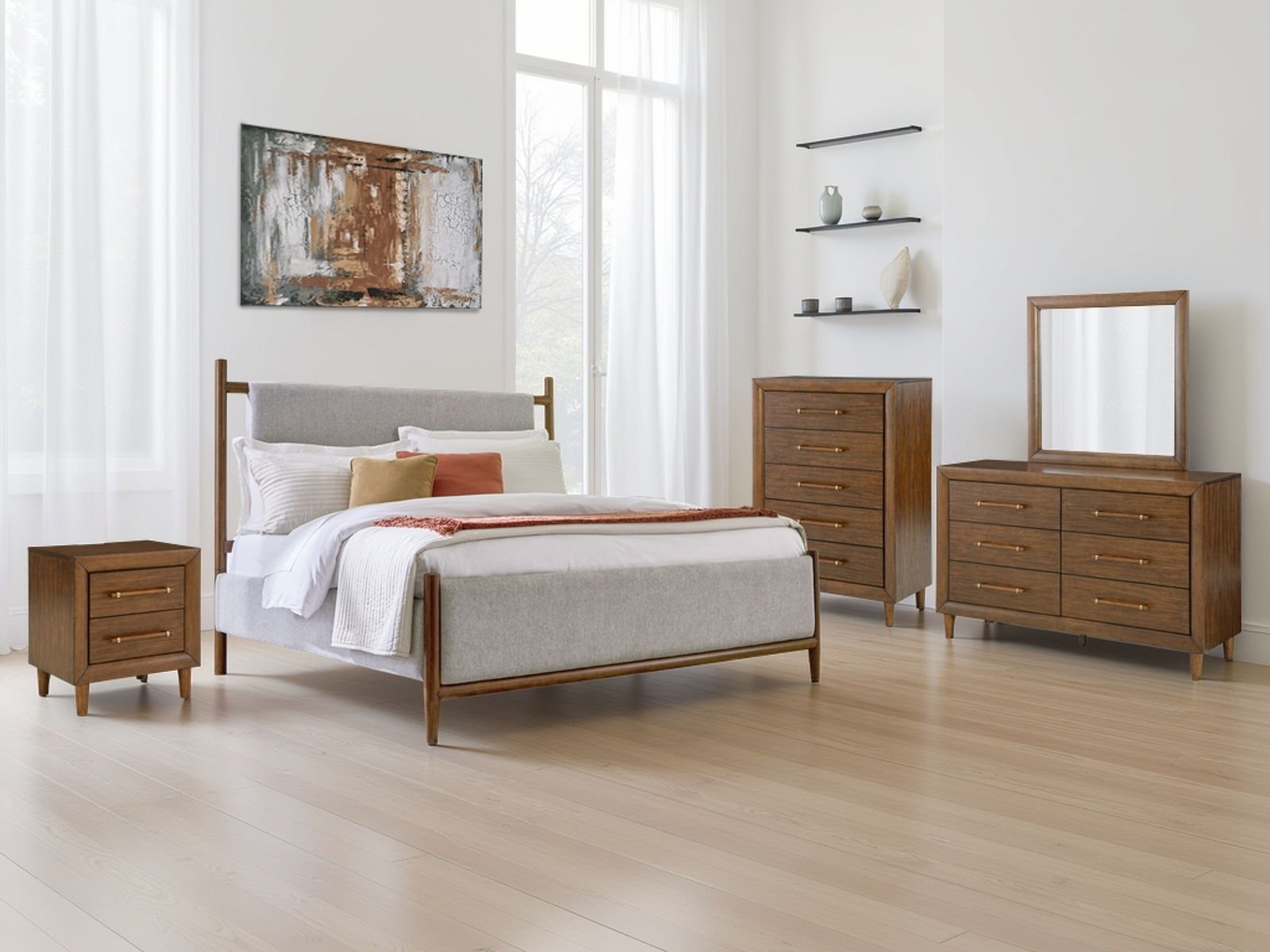 Lyncott - Upholstered Bed - Image 4