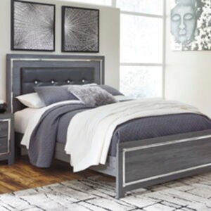 Lodanna - Panel Bed With Roll Slats