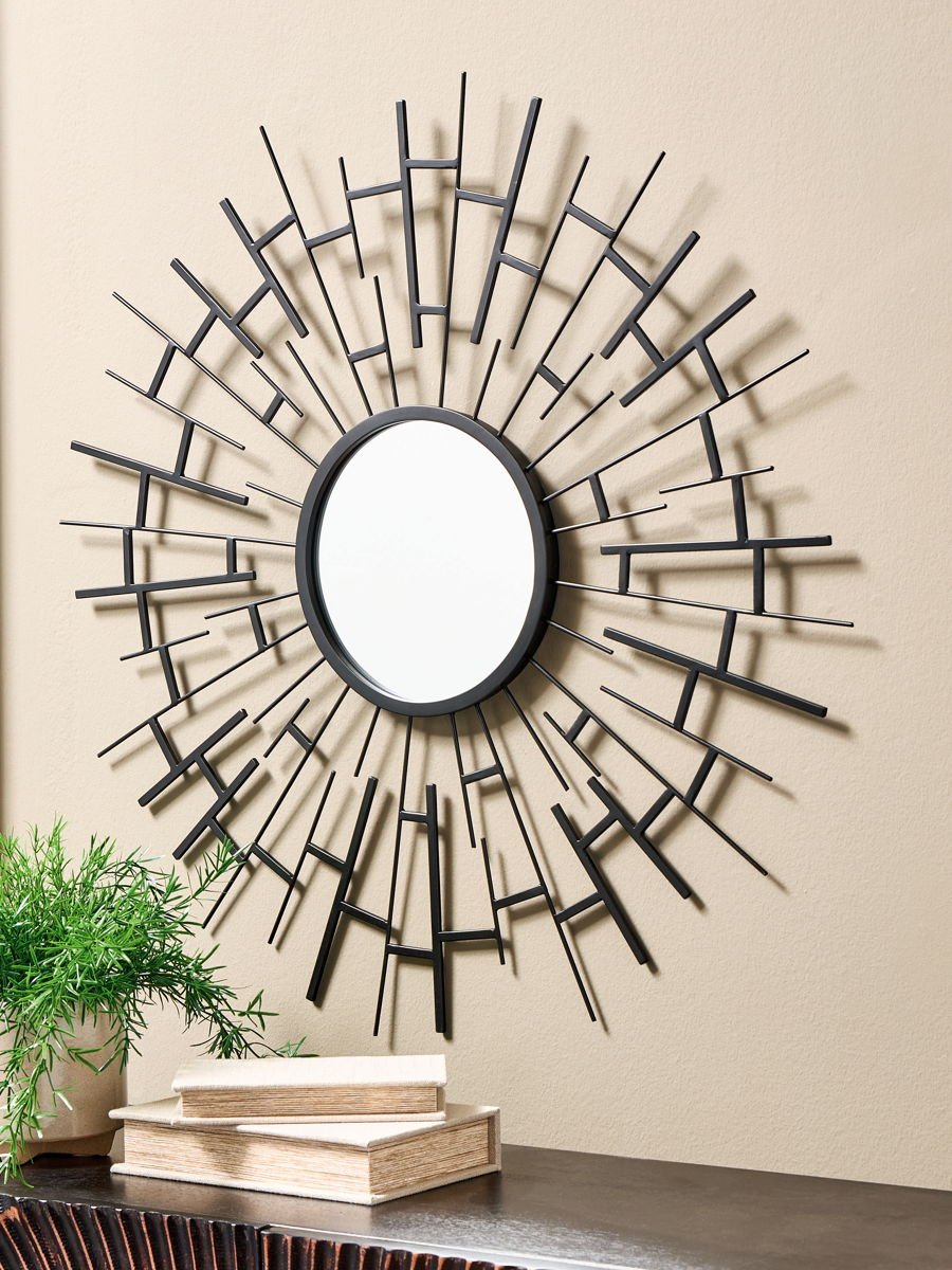 Garrenworth - Accent Mirror - Black - Image 4
