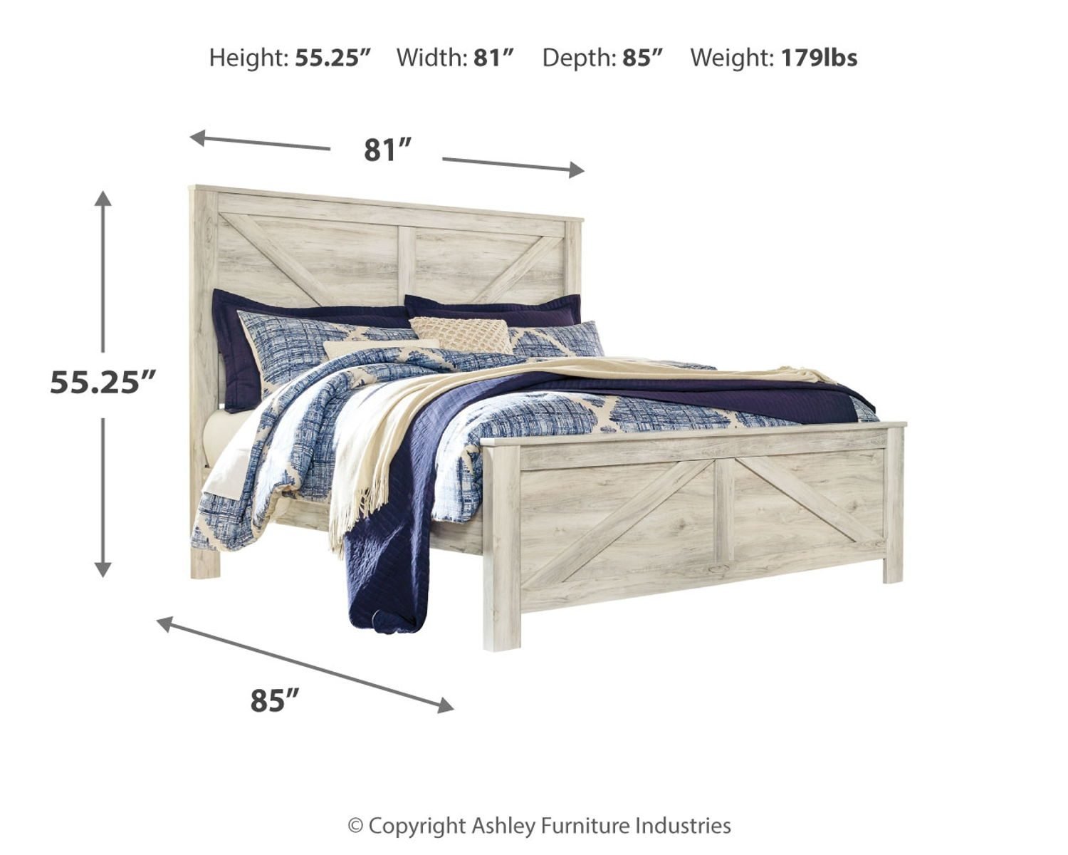 Bellaby - Crossbuck Panel Bed - Image 6