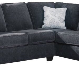 Altari - Right Arm Facing Corner Chaise With Sleeper 2 Pc Sectional - Slate