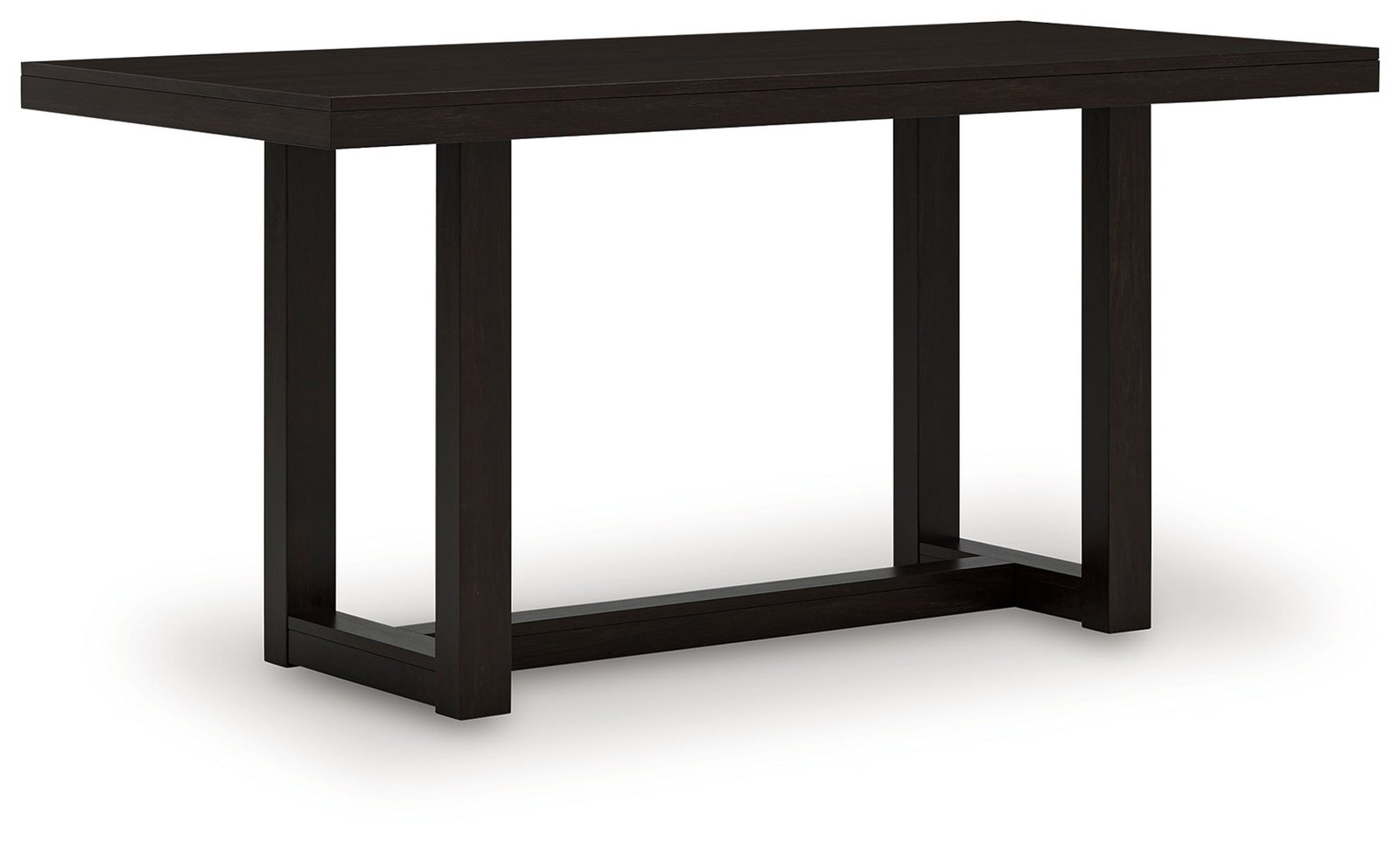 Neymorton - 5 Pc. - Rectangular Dining Room Counter Table, 4 Barstools - Dark Grayish Brown - Image 3