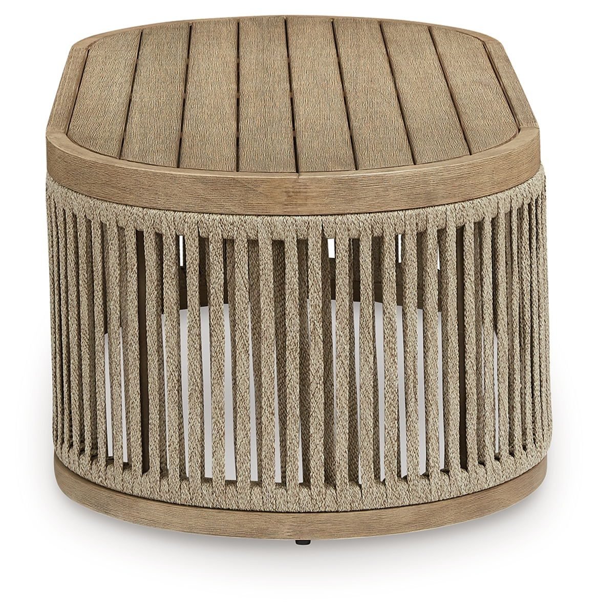 Serena Shores - Rectangular Cocktail Table - Beige - Image 3