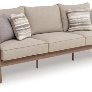 Harmony Headlands - Sofa With Cushion - Natural / Gray