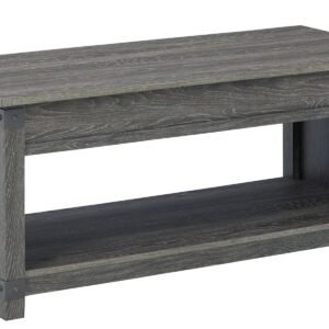 Freedan - 3 Pc. - Coffee Table, 2 End Tables - Grayish Brown