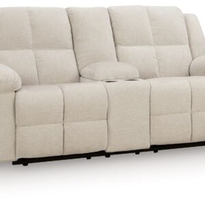 Orlen - Double Reclining Loveseat With Console - Winter