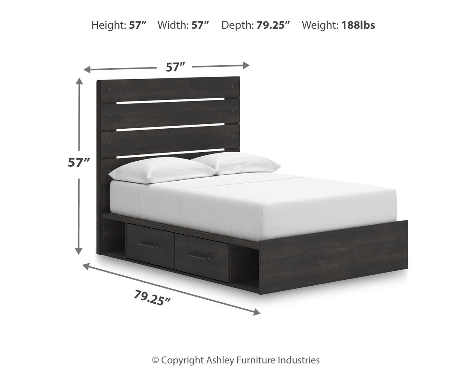 Hollivern - Panel Storage Bed - Image 7