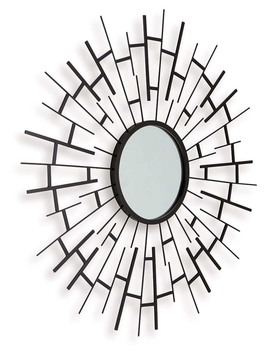 Garrenworth - Accent Mirror - Black - Image 3