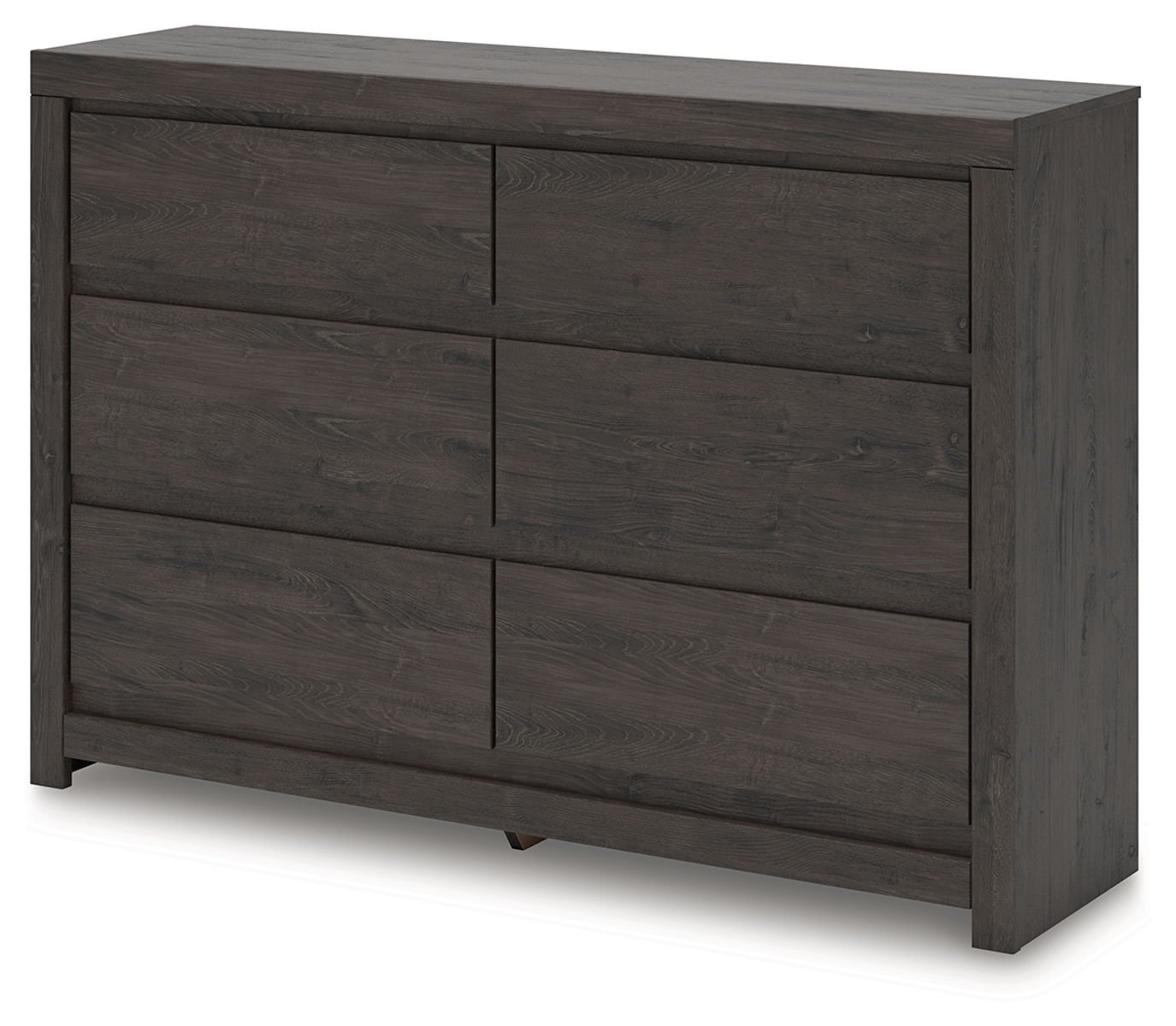 Fraluna - Six Drawer Dresser - Charcoal - Image 2
