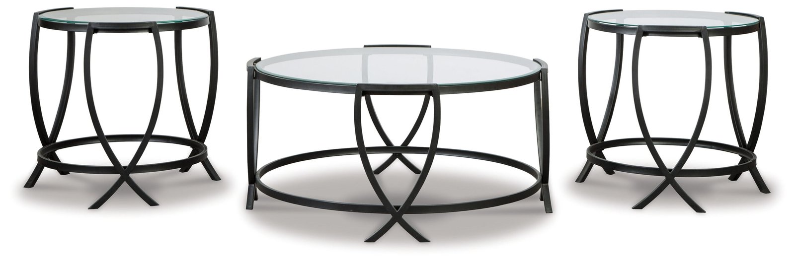 Tarrin - Occasional Table Set (Set of 3) - Black - Image 2