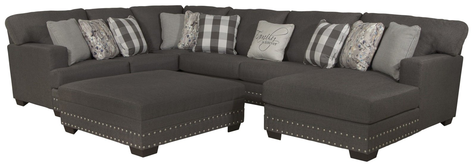 Crawford - Sectional With Cocktail Ottoman - Image 2