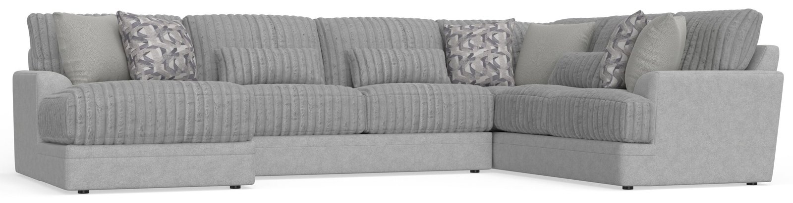 Titan - Sectional With Comfort Coil Seating And Accent Pillows Included - Image 6