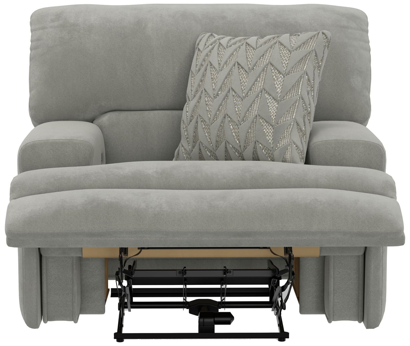 Renaldo - Power Recliner With Zero Gravity Recline - Stone - Image 2